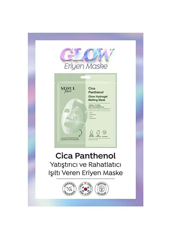 Dermal Cica ve Peptid Glow Eriyen Kore Yüz Maskesi Seti 34 gr - 2