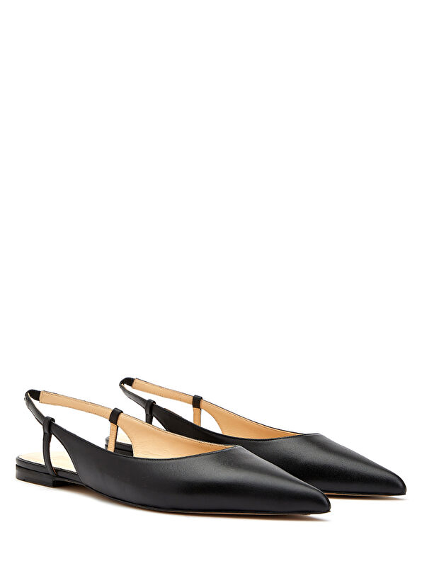 Beymen Club Siyah Kadın Deri Babet - 2