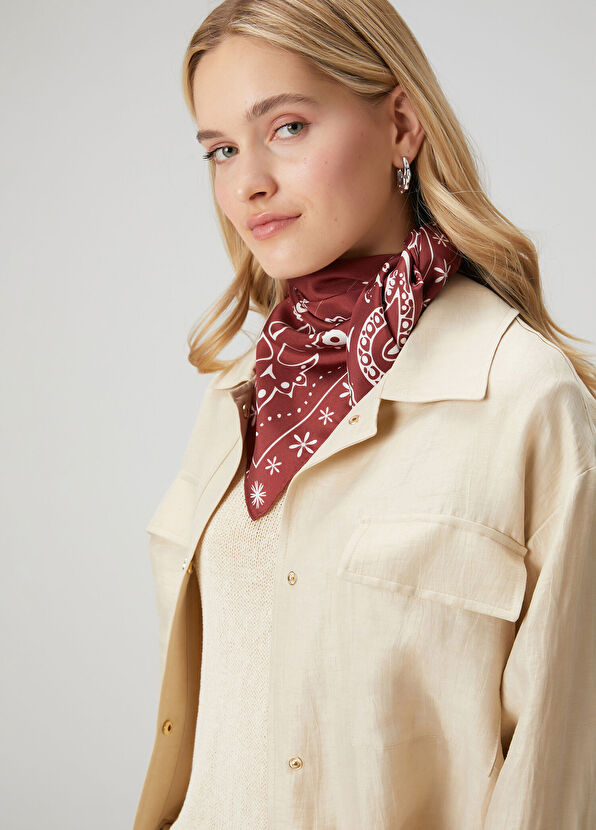 Beymen Club Bej Parlak Keten Bomber Ceket - 3