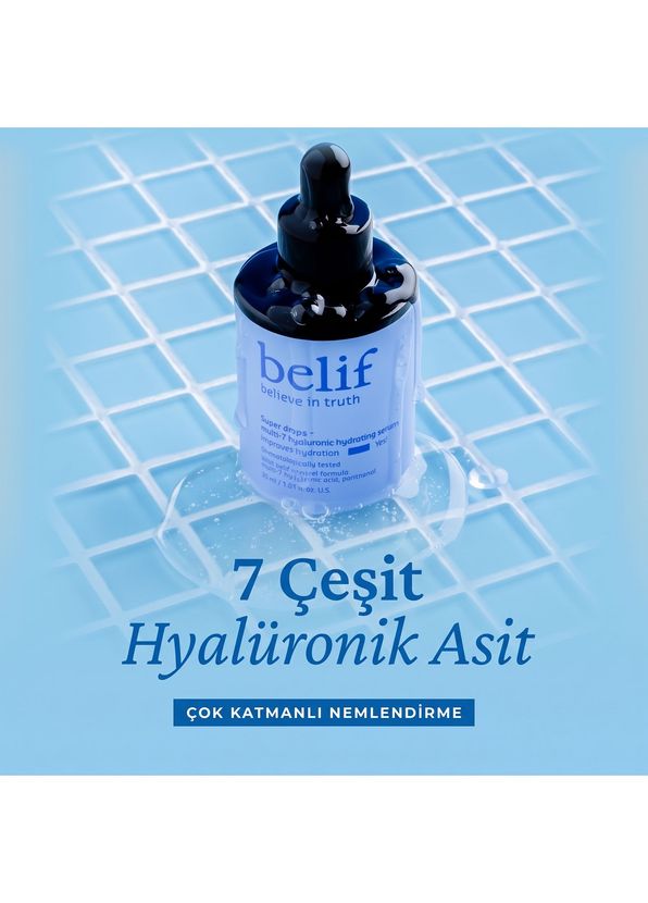 Belif Super Drops Multi-7 Hyaluronic Moisturizing Serum - 2