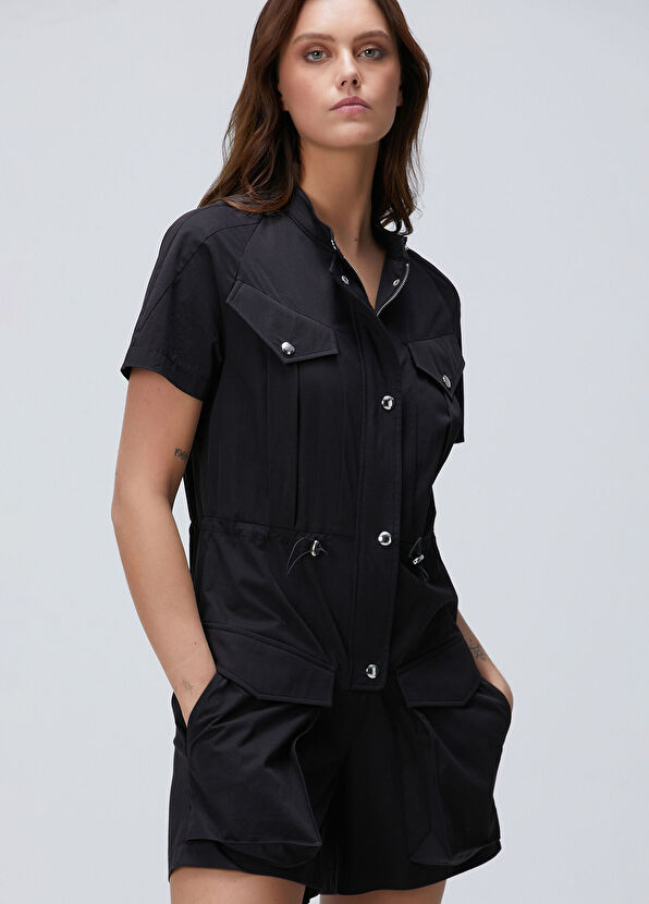 Network N-Tech Siyah Mini Tulum - 1