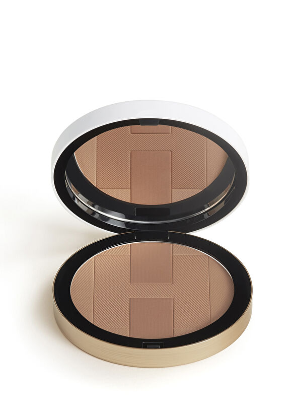 Hermès Plein Air Yumuşak mineral pudra H TRIO Sienne - 1