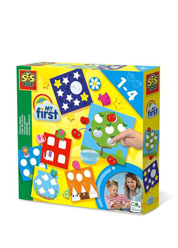 Ses Creative İlk Şekil Yapıştırma Eğitici Oyun Seti - 1