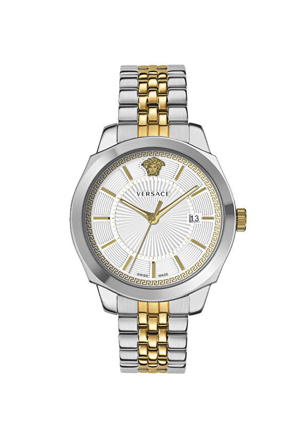 Versace VRSCVEV901223 Metalik Gri Unisex Kol Saati - 2