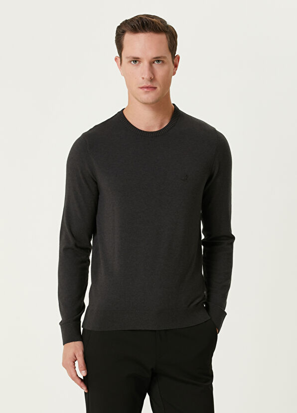 Beymen Club Anthracite Basic Sweater - 1