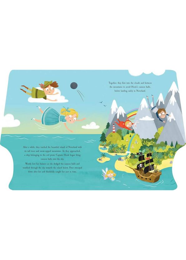 North Parade Publishing - Peter Pan Jumbo 6 Button Sound Book Yabancı ...