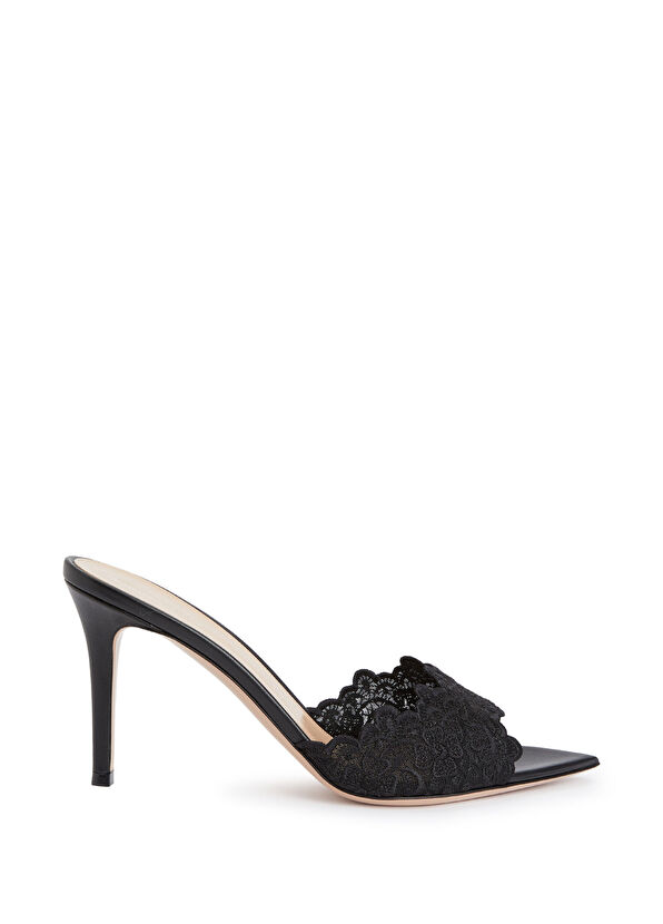 Yvonne Siyah Kadın Terlik - Görsel 2