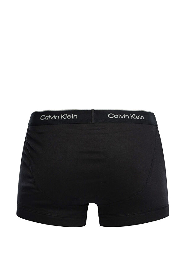 Çok Renkli Logo Bantlı 3lü Boxer Seti - Görsel 3