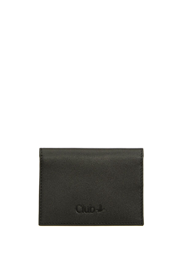 Beymen Club Black Covered Men's Leather Card Holder - 1
