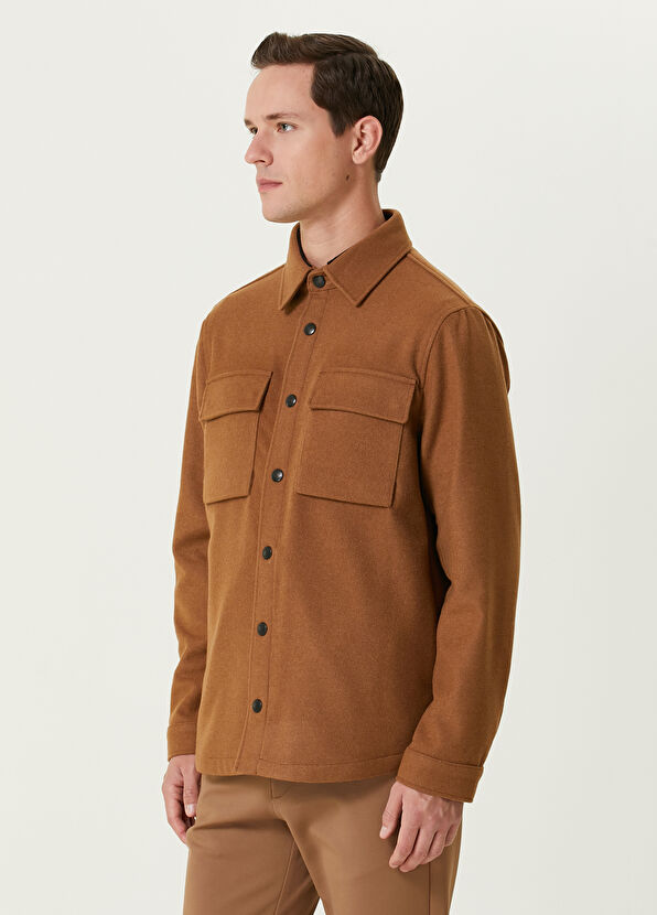 Beymen Club Camel Hair Overshirt - 4