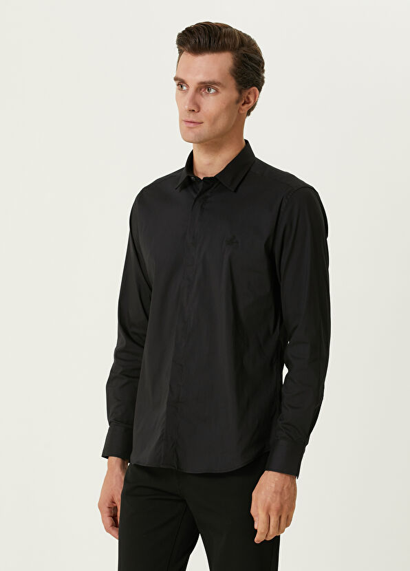 Beymen Club Slim Fit Siyah Gömlek - 4