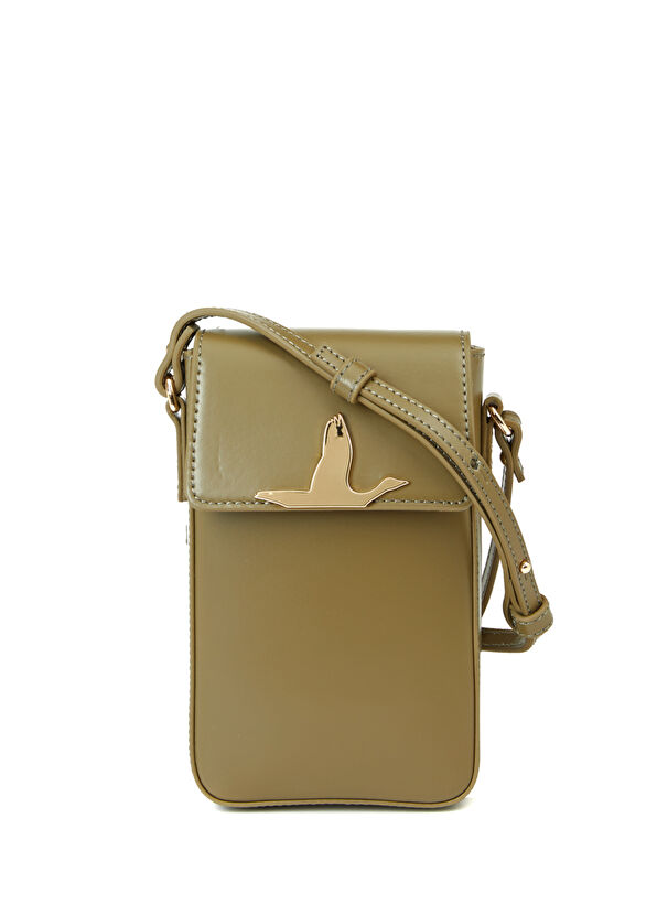 Beymen Club Milano Haki Kadın Deri Çanta - 2