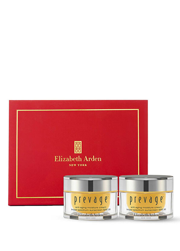 Elizabeth Arden Prevage Anti-Aging Moisture Cream SPF30 Nemlendirici Yüz Kremi 2'li Hediye Seti 2 x 50 ml - 1