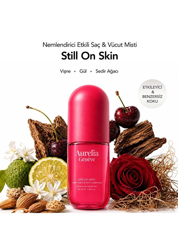 Aurelia Genève Hydrating Hair & Body Mist Velvet Cherry 100 ml - 2