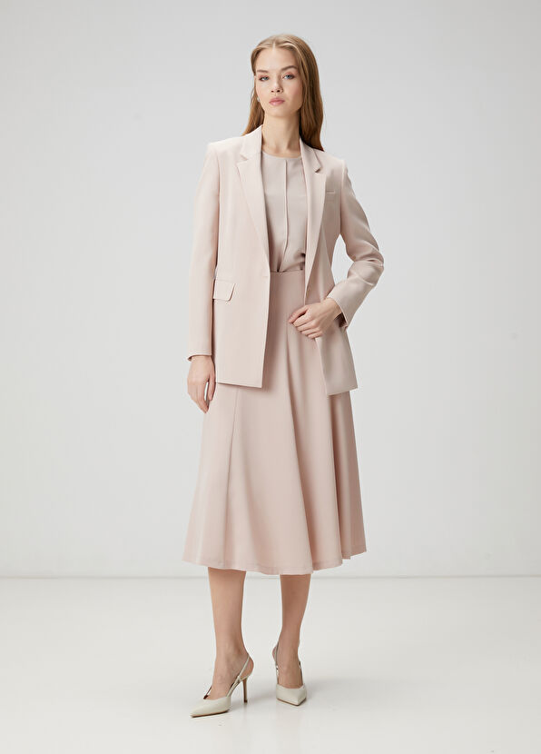 Beymen Club Açık Bej Krep Blazer - 2