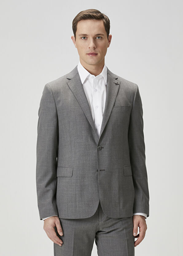 Beymen Club Drop 6 Grey Wool Suit - 2
