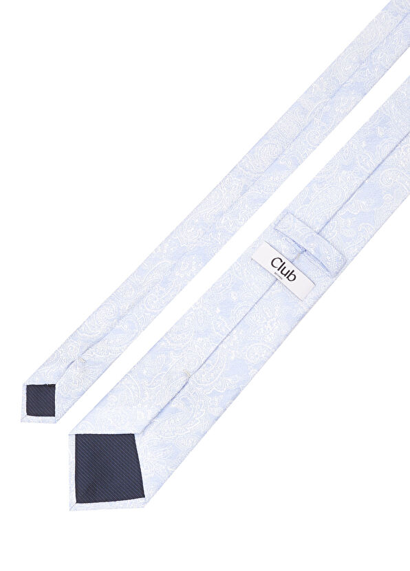 Beymen Club Blue Paisley Linen Tie - 2