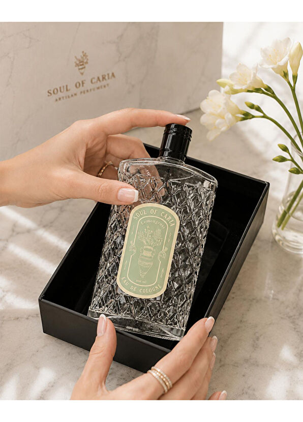Soul of Caria Lemongrass Artisan Kolonya 200 ml - 2