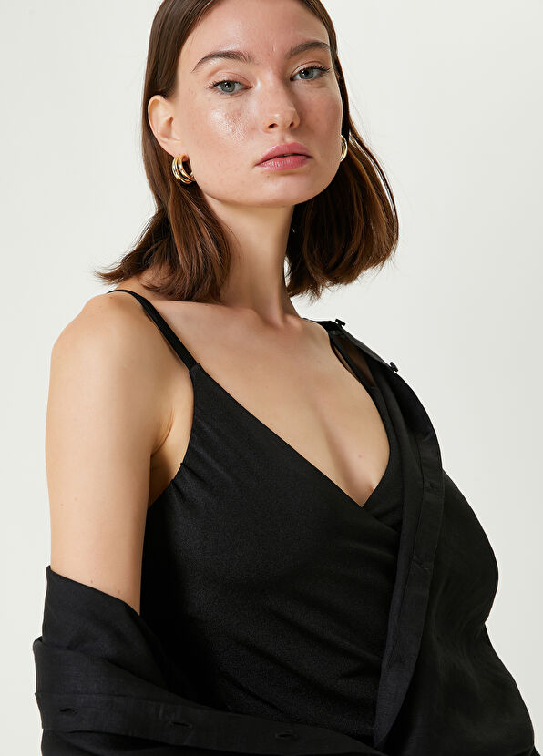 Beymen Club Siyah Şekillendirici Mayo - 2