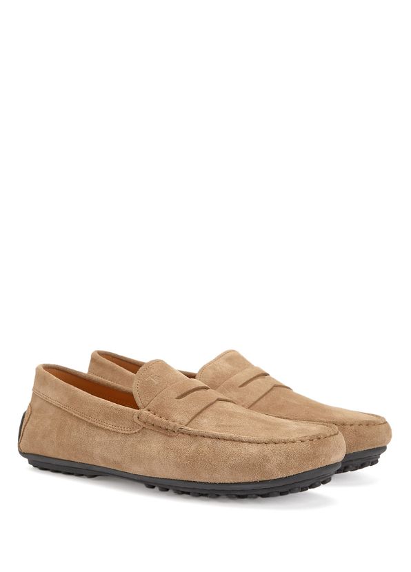 Tod's Koyu Bej Erkek Nubuk Driver - 2