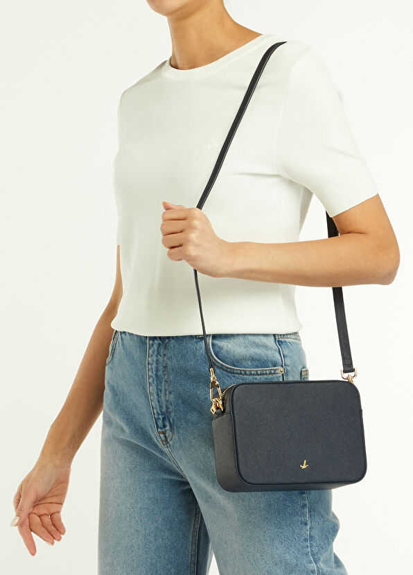 Beymen Club Lacivert Kadın Çapraz Çanta - 2