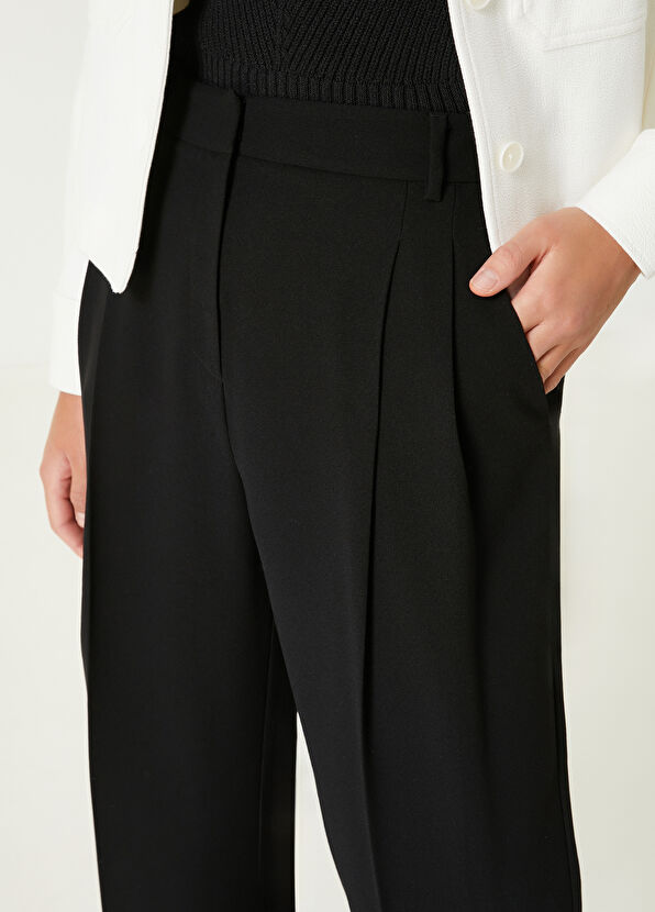 Beymen Club Black Crepe Palazzo Pants - 2