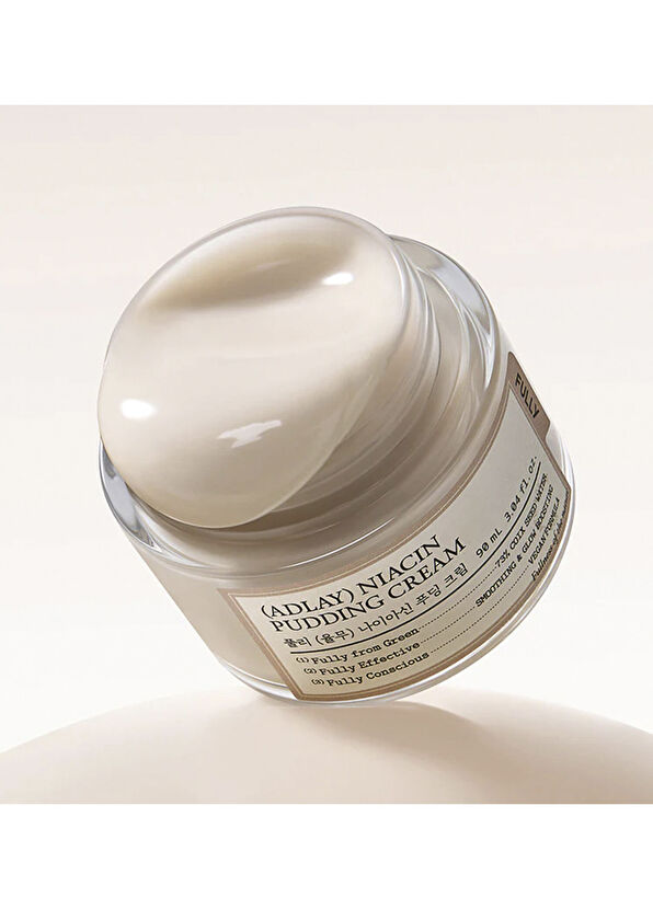 Fully Fully Adlay Niacin Pudding Cream Dolgunlaştırıcı ve Aydınlatıcı Yüz Kremi 90 ml - 2