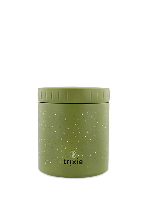 Trixie Mr. Dino Green Steel Thermal Children's Food Bowl 500 ml - 2