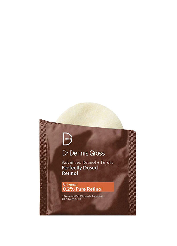 Dr. Dennis Gross Advanced Retinol + Ferulic Perfectly Dosed Retinol Kırışıklık Kaşıtı 8'li Ped Peeling 2 ml - 2