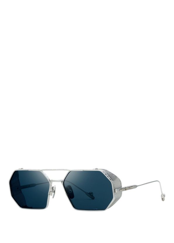 Philippe V. N17.1 Gümüş Lacivert Titanyum Unisex Güneş Gözlüğü - 2