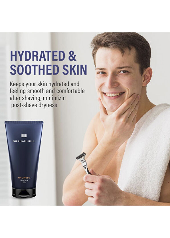 GRAHAM HILL Malmedy Shaving Gel Shaving Gel Shaving Gel 150 ml - 4