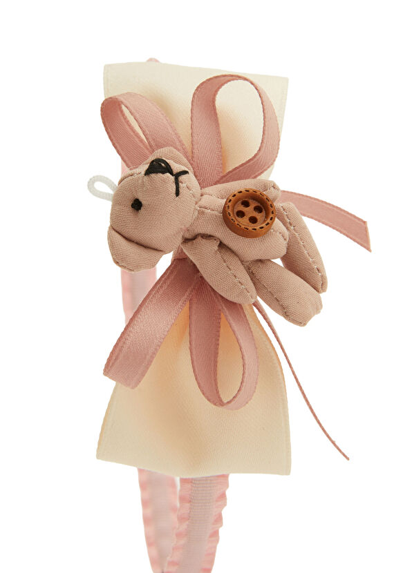 Queen Unique Lush Brown Ecru Girls Hair Band - 2