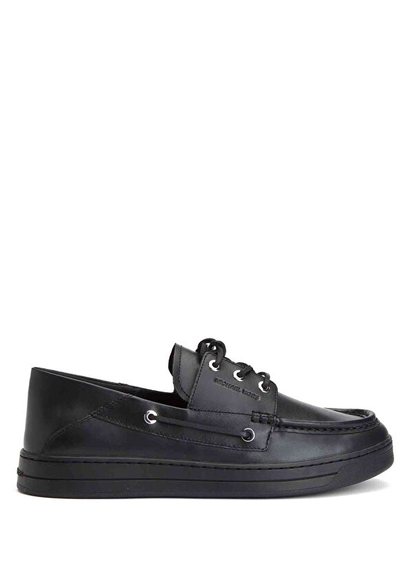 Michael Kors Aiden Black Logo Men's Loafers - 1