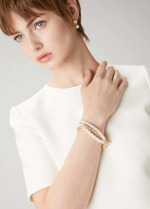 Beymen Club İncili Kadın Zincir Bileklik - 1