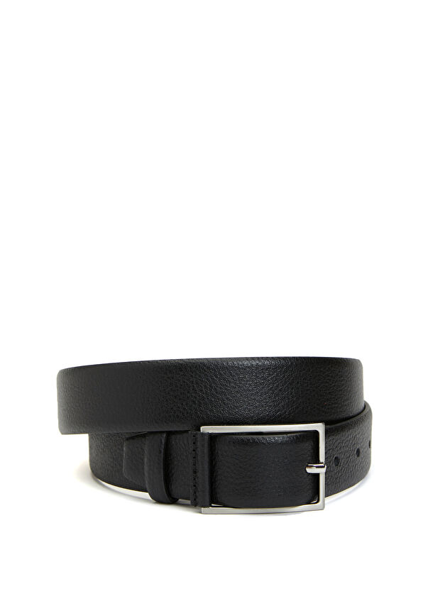 Beymen Club Siyah Erkek Deri Kemer - 1