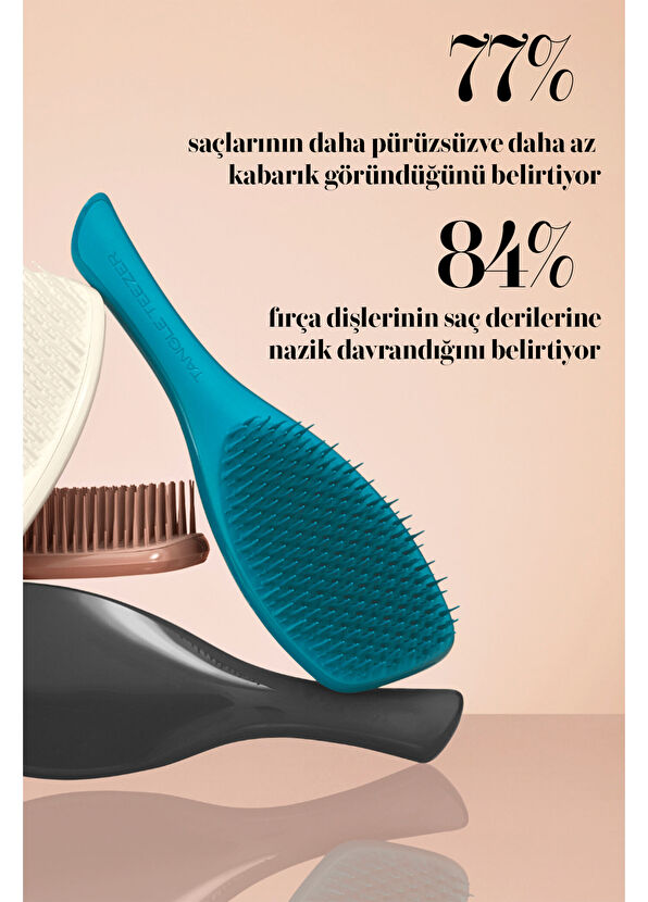 Tangle Teezer Complete Carebrush Mavi İnce Telli ve Hassas Saçlar için Saç Fırçası Tarak - 4