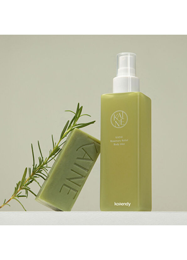 KAINE Rosemary Body Care Set Sabun + Mist Geniş Gözenek ve Pürüz Önleyici Arındırıcı 4 Çeşit Asitli Vücut Bakım Seti - 4