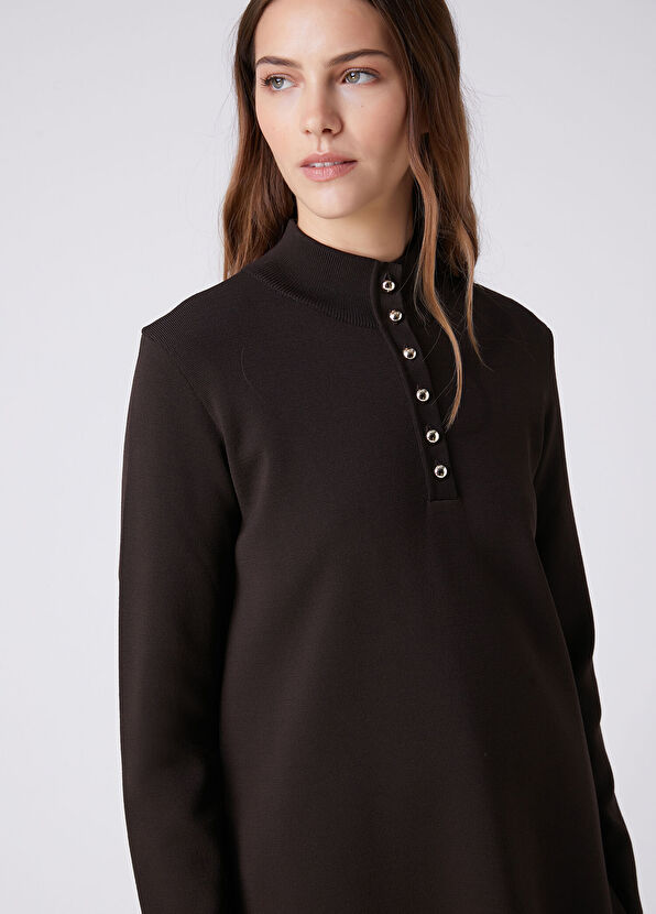 Beymen Club Brown Buttoned Sweater - 4