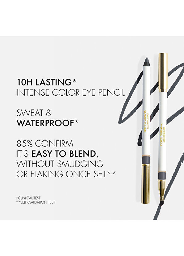 Dolce&Gabbana Sleek Kohl Glider - 06 Metallic Steel - 4