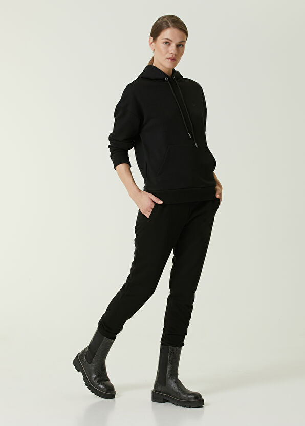 Beymen Club Siyah Dar Paça Eşofman Altı - 2