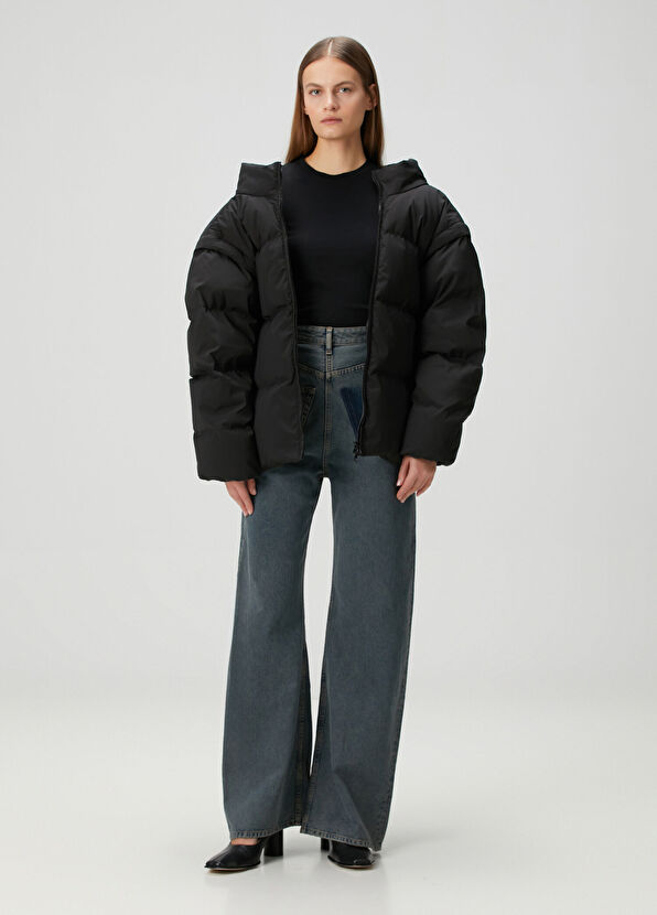MM6 Maison Margiela Siyah Puff Mont - 2