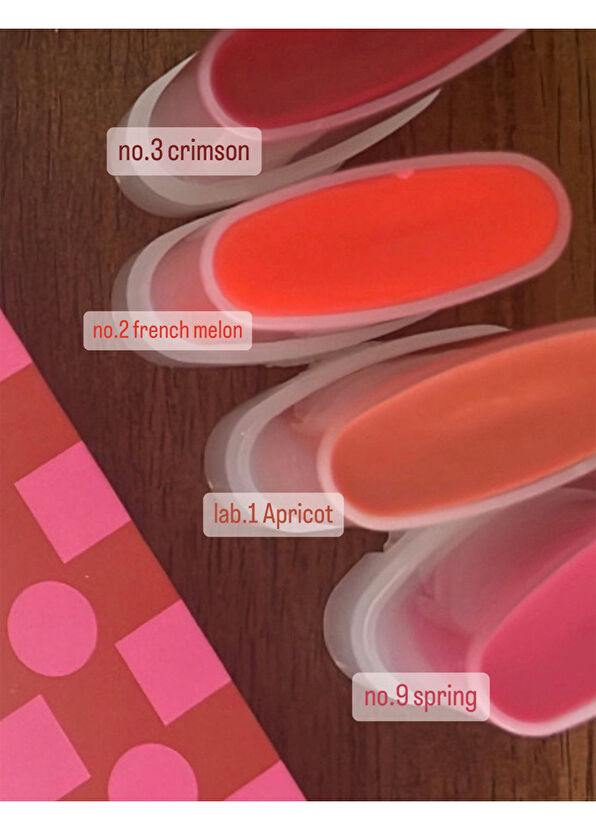 Olio E Osso Ruj Allık Lip Cheek Eye Dudak Renkli Nemlendirici Multi Stick Clean Beauty Tinted Blush  - 3