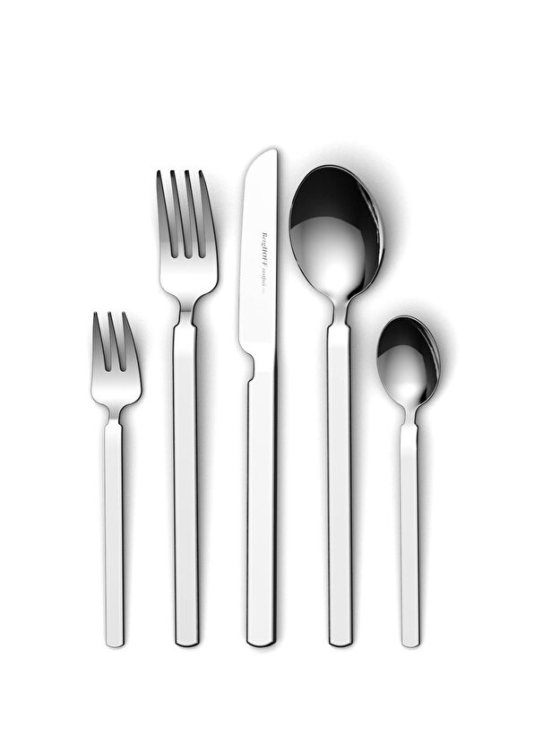 Berghoff Home Belly Grey Steel 30 Piece Cutlery Set for 6 People - 1
