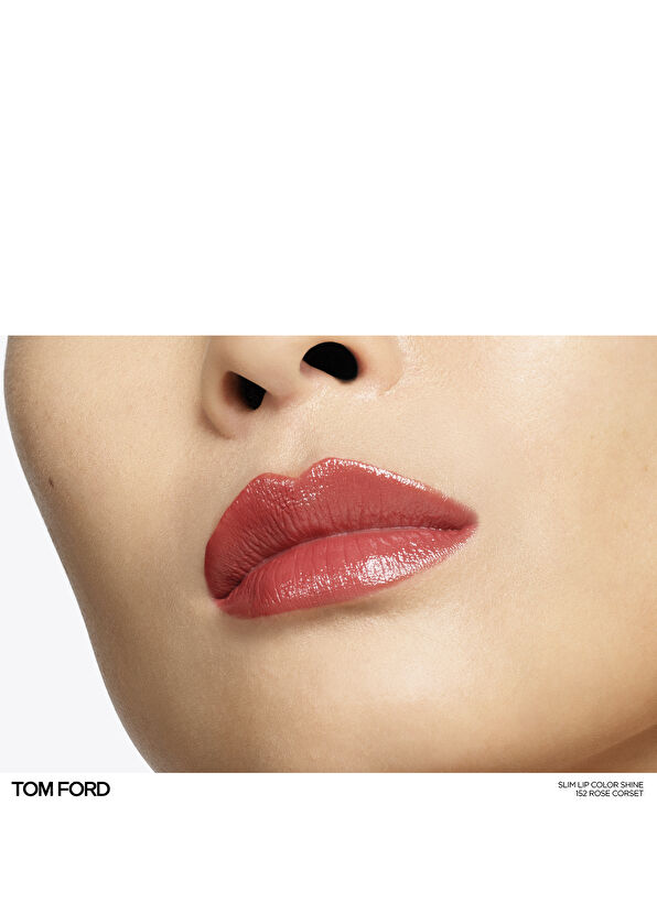 Tom Ford Slim Lip Color Shine Rose Corset 9G - 4