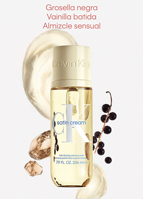 Calvin Klein Satin Cream Hair & Body Perfume Mist 236 ml - 2