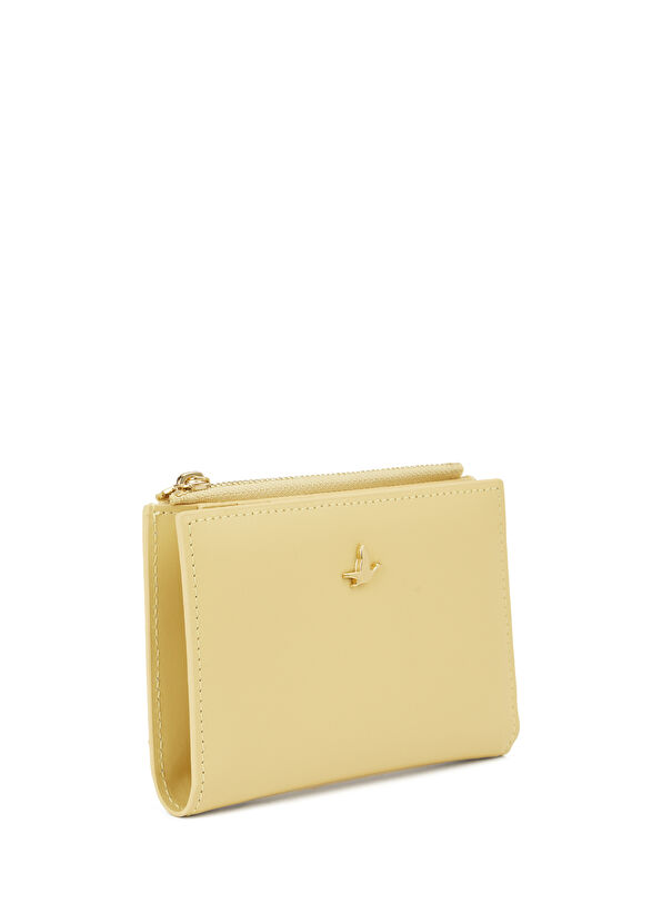 Beymen Club Sarı Logolu Kadın Deri Cüzdan - 2