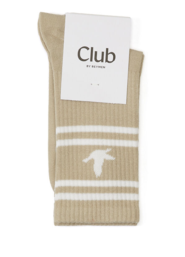 Beymen Club Bej Kadın Soket Çorap - 1