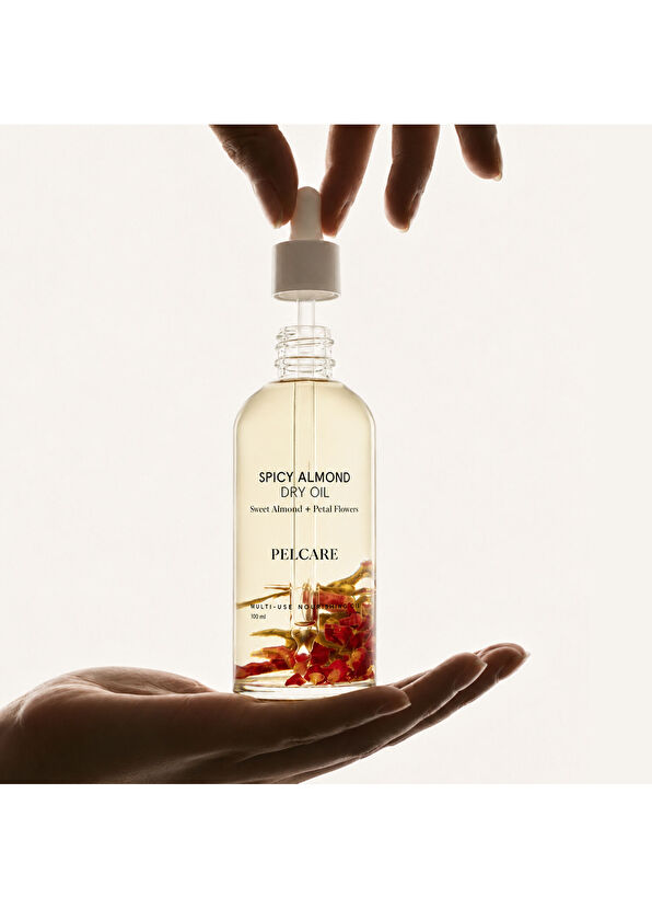 Pelcare Spicy Almond Dry Oil Besleyici Kuru Cilt ve Saç Bakım Yağı 100 ml - 3