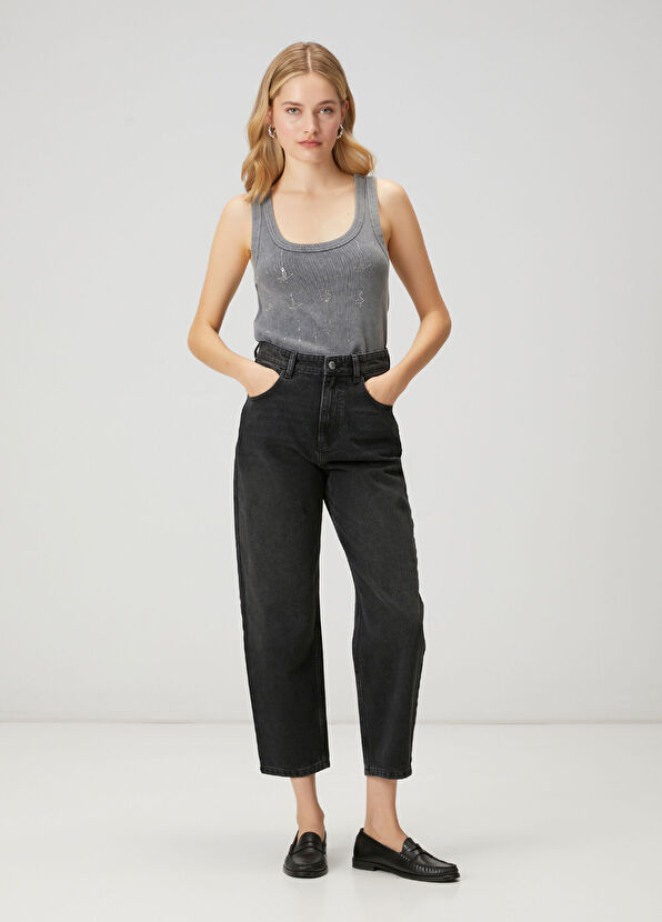 Beymen Club Gri Hotfix Logolu Atlet - 2