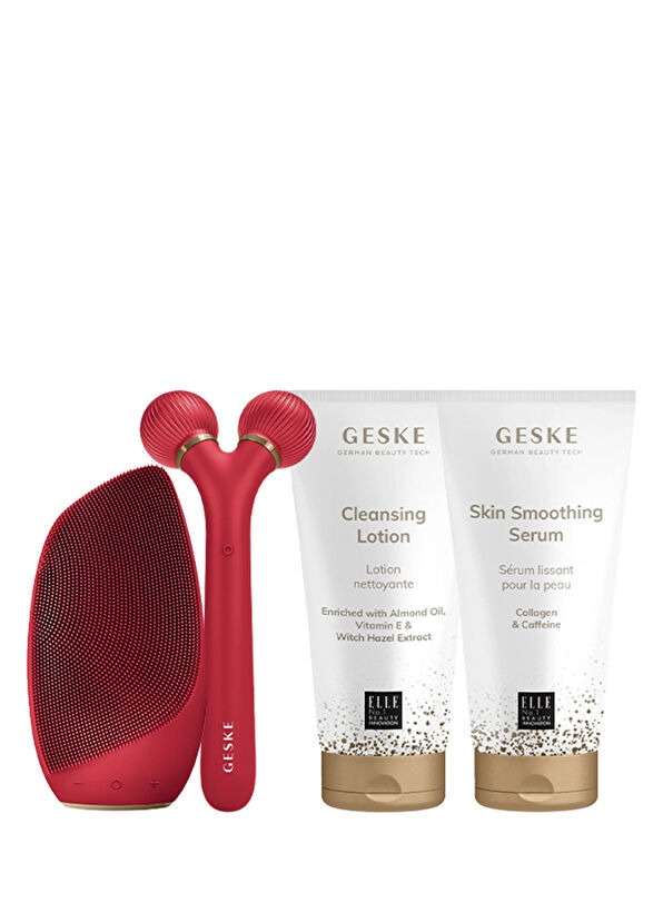 Geske SkinPulse Roller & Facial Cleansing Care Set - 1